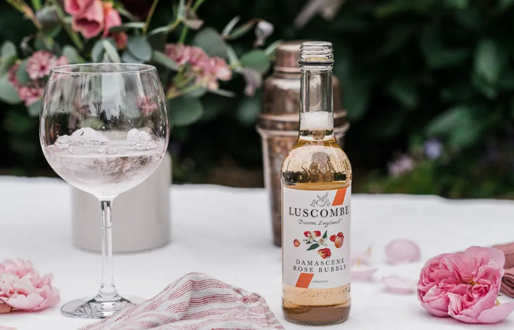 Celebrate Mother’s Day this Spring with Luscombe Damascene Rose Bubbly.