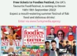 WIN : Free tickets to Foodies Festival